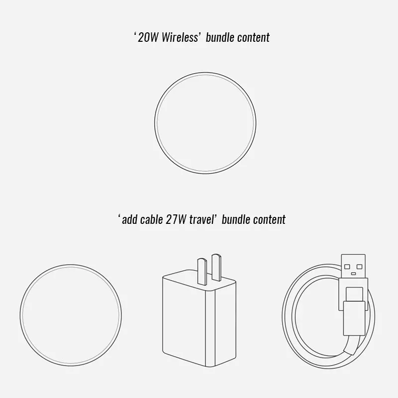 27W Plug Original Xiaomi Wireless Charger 20W Max 15V Apply to Xiaomi Mi9 MiX 2S Mix 3 Qi EPP10W For iPhone XS XR XS MAX