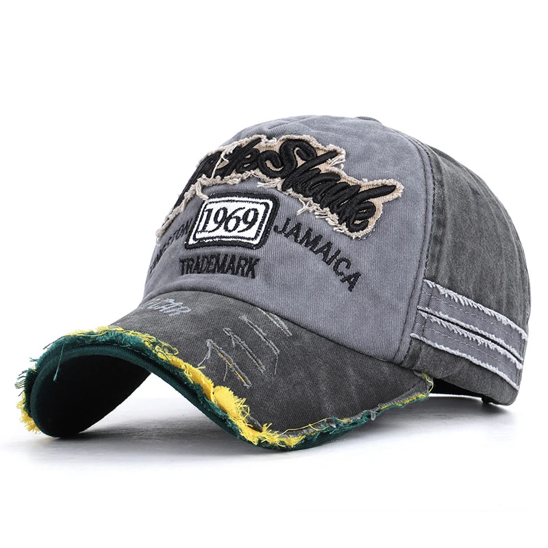 

Hot Retro Baseball Caps Hats For Men Casquette Brand Women Snapback Caps Washed Bone Men Hat Gorras Letter Black Cap 2019 New