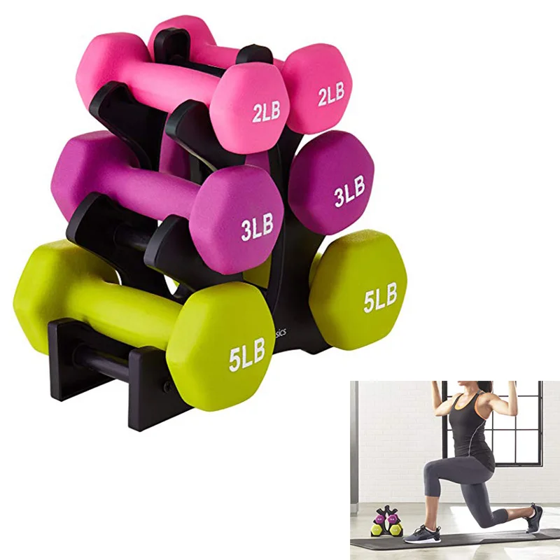 

Gym Dumbbell Rack Stands Holder Dumbbell Floor Bracket Home Exercise Accessories for Weight Lifting Dumbbells not send