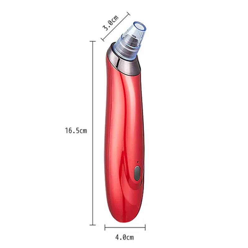 Многофункциональный Электрический Очиститель для удаления угрей, вакуумный инструмент для Всасывания Лица, очиститель пор кожи, удаление комедонов с 5 головками
