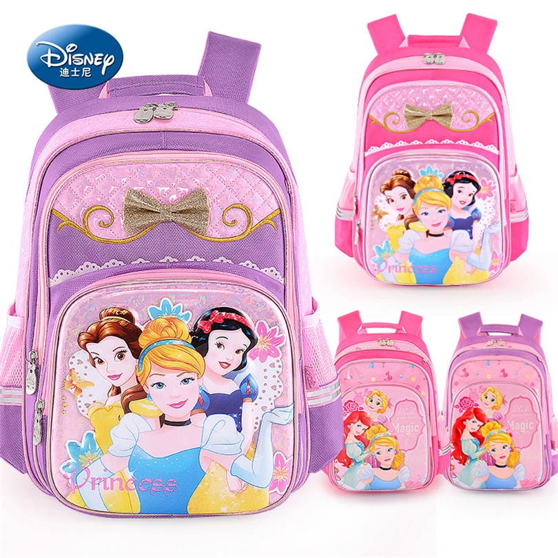 

Disney Snow White Princess School Bags Protect the Spine Backpack Schoolbag Kids Backpack Ultralight School Bags for Girls