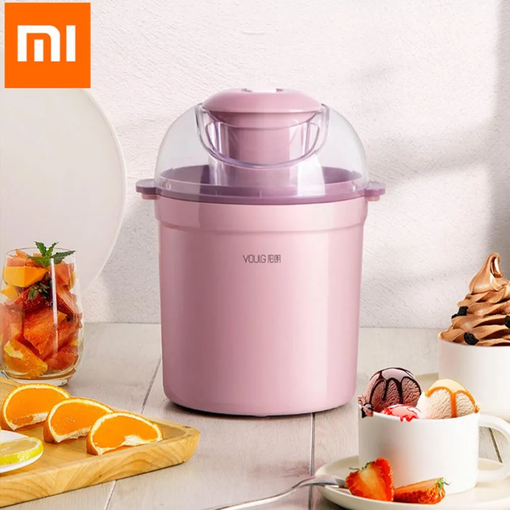 

Xiaomi 800ml DIY Ice Cream Maker Machine Triple Refrigeration System Simple One-button Operate Low Noise Yogurt Ice Cream Maker
