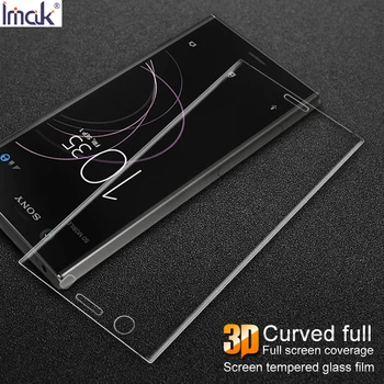

For Sony Xperia XZ1 Compact 3D Curved Surface Full Screen Coverage Tempered Glass Screen Protector For Sony Xperia XZ1 Compact