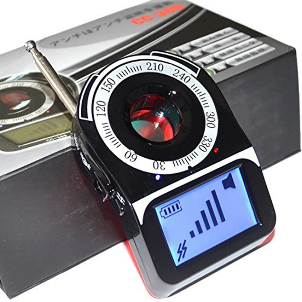 New CC309 1.6" LCD Surveillance Anti bug Anti Spy Laser