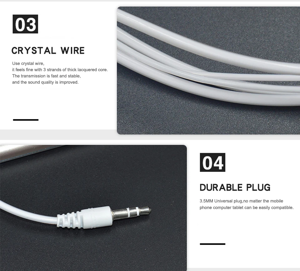 3.5mm In-Ear Stereo Earbuds MP3 Earphones For Common Headphone Sports Earphone Running Headset For Universal Smart Phone (8)