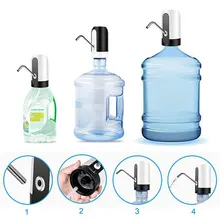 Электрическая бутылка распылитель для воды насос питьевой кухонный кран инструмент перезаряжаемый беспроводной портативный посуда для напитков для бутылки насос