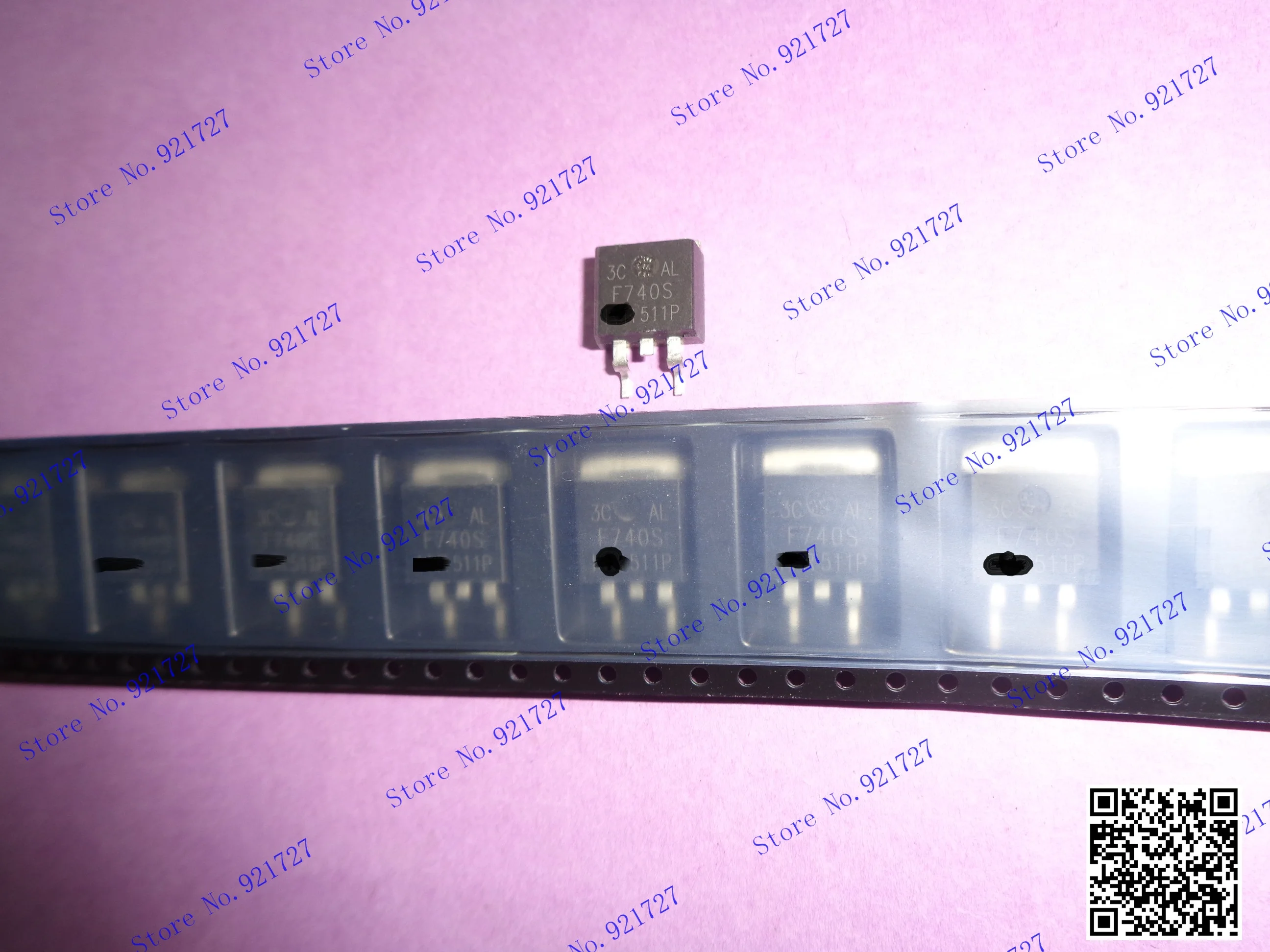 

5PCS IRF740NS IRF740S SMD MOSFET TO-263