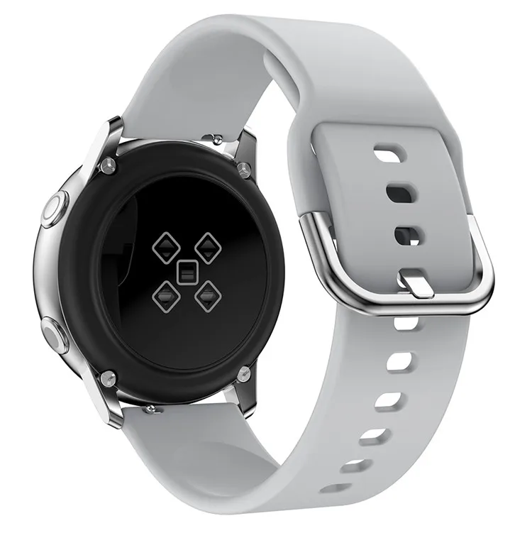 20 мм спортивный силиконовый ремешок для samsung Galaxy active& gear 2 ремешок для спортивных часов для Huami Amazfit Bip/Amazfit 2 Смарт-часы 30 шт