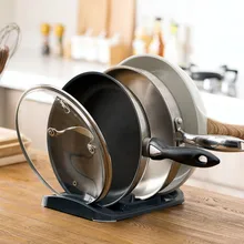 Кухонная полка для кастрюль, полка с крышкой, полка для домашнего хранения кастрюль, приспособления для кухни, подвесные полки для кастрюль для кухни LO1217246