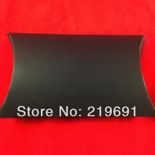 Самоклеящаяся 5 ''x 3'' Бумага шкатулка в виде подушечки для ювелирных изделий/подарочная упаковка/кольцо/серьги/Цепочки и ожерелья упаковка Коробки конфеты в подарочной коробке