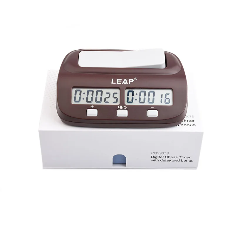 Comprar Relojes de Ajedrez de salto profesional portátil tablero de ajedrez Digital competición cuenta hacia abajo juegos de ajedrez alarma electrónica temporizador de parada