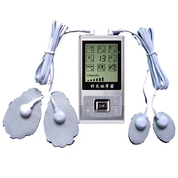 

TENS Body Healthy care Digital meridian therapy massager machine Slim Slimming Muscle Relax Fat Burner pain new pads massage