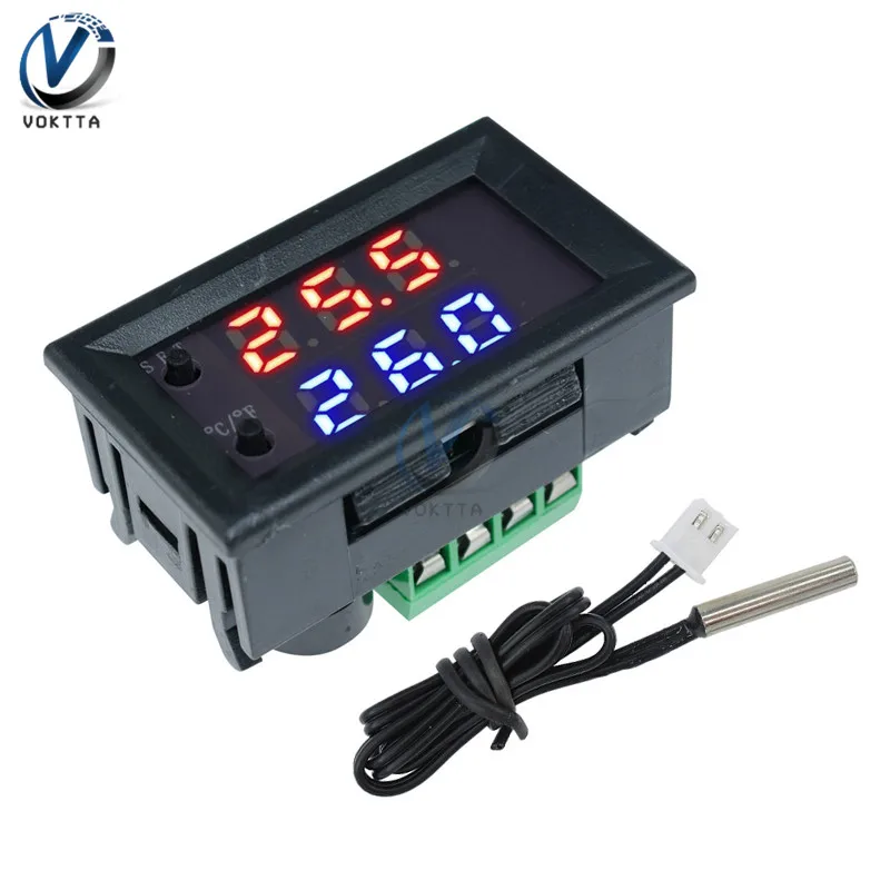 

W1209WK DC 12V Digital LED Display Temperature Thermometer Thermo Controller W1209 WK Control Switch Board Module + NTC Sensor