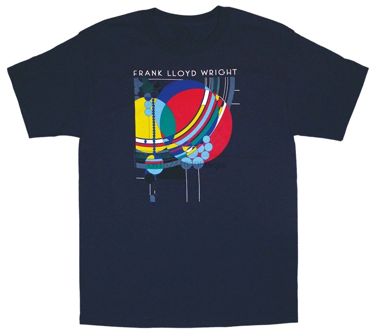 Liberty Graphics Frank Lloyd Wright March Balloons Adult T shirt-in T