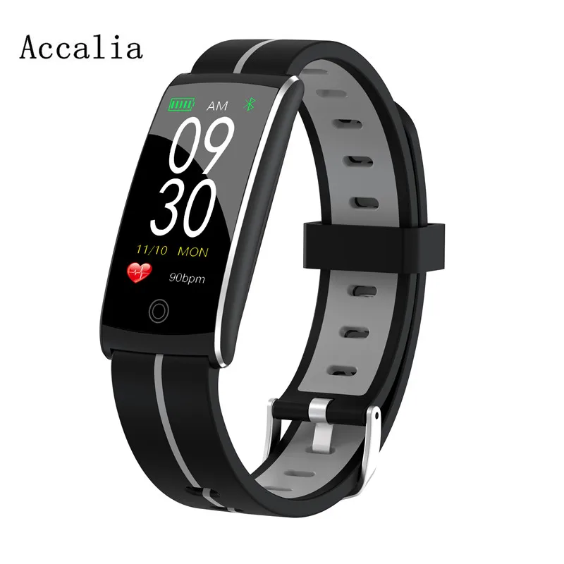ACCALIA F10 + фитнес-трекер кровяное давление пульсометр водонепроницаемый браслет