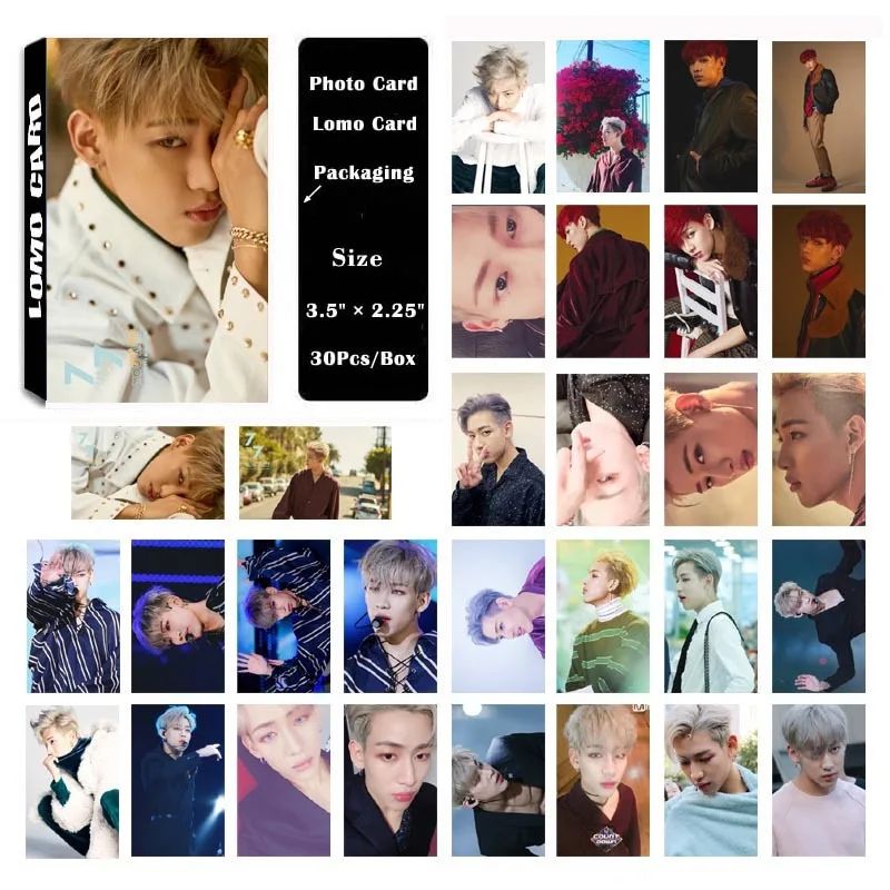 KPOP GOT7 Album BamBam Self Made Paper Lomo Cards Photo Card Poster HD Photocard Fans Gift Collection | Украшения и аксессуары