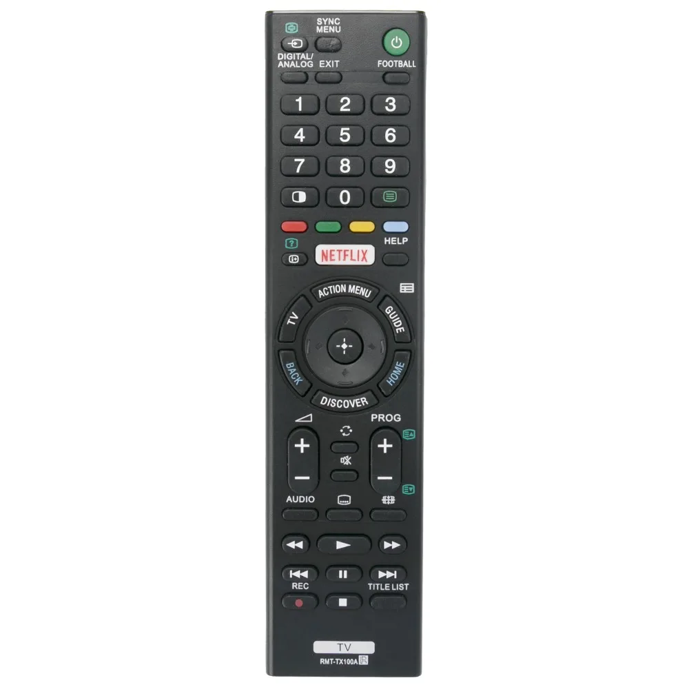 New TV remote control RMT-TX100A for Sony LCD LED TV KD43X8300C KD49X8000C  KD49X8300C KD49X8500C KD55X8000C KD55X8500C KD55X900