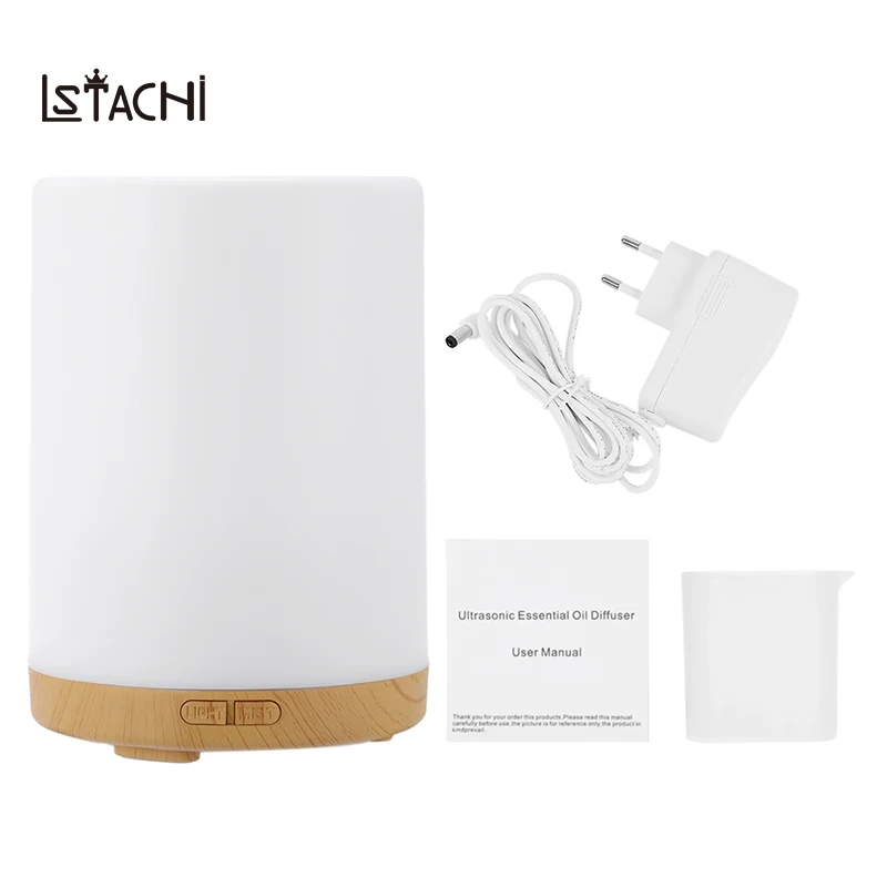 

LSTACHi 200ml Humidifier 7 Colors LED light Ultrasonic Aroma Essential Oil Diffuser Air Humidifier Mist Maker for Home Office