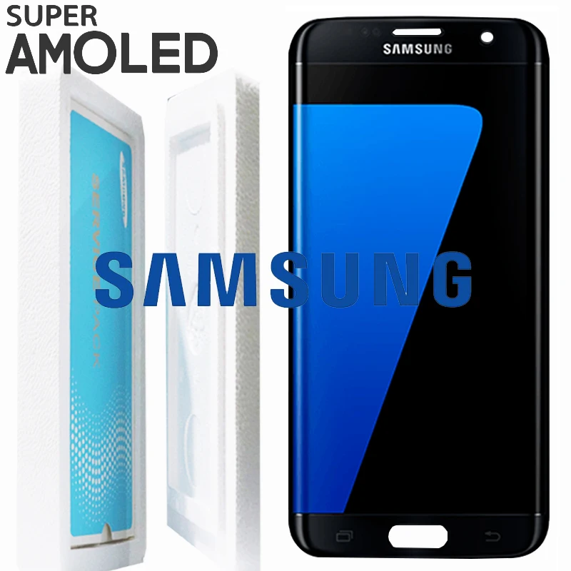 

ORIGINAL 5.5" LCD Screen for SAMSUNG Galaxy S7 edge Display G935 G935F Touch Screen Digitizer Assembly Replacement Parts