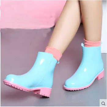

Free shipping Baby Girls boot Children's shoes Martin Girls rubber boot Children's Rain boots Baby Boys shoes Children boots M