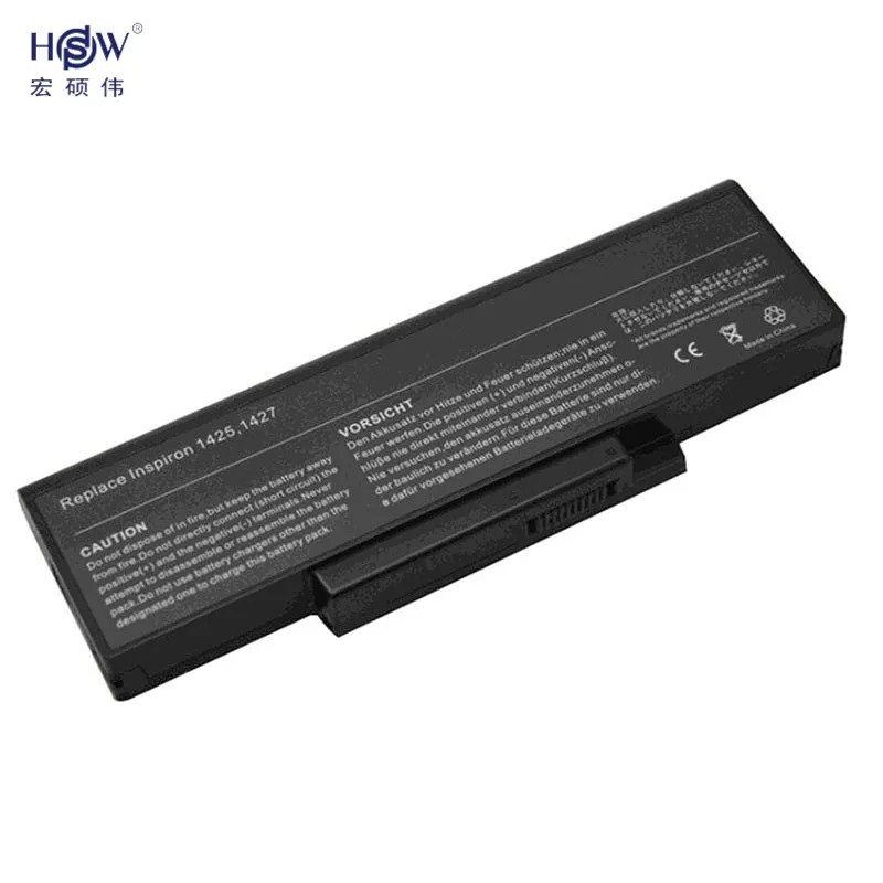 Батарея для ноутбука HSW 7800 мАч 9 ячеек Dell Inspiron 1425 1427 1428 серии BATEL80L6 BATEL80L9 BATFL91L6 BATFT10L61