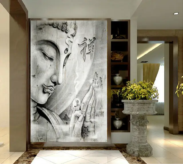 Hd Print White Religion Buddha Painting On Canvas Wall Art Hd Print White Religion Buddha Painting On Canvas Wall Art Home Decor Picture