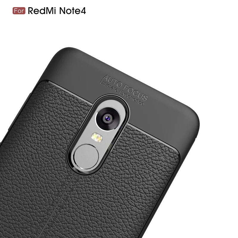 Litchi silicone case xiaomi redmi note 4 4x (5)