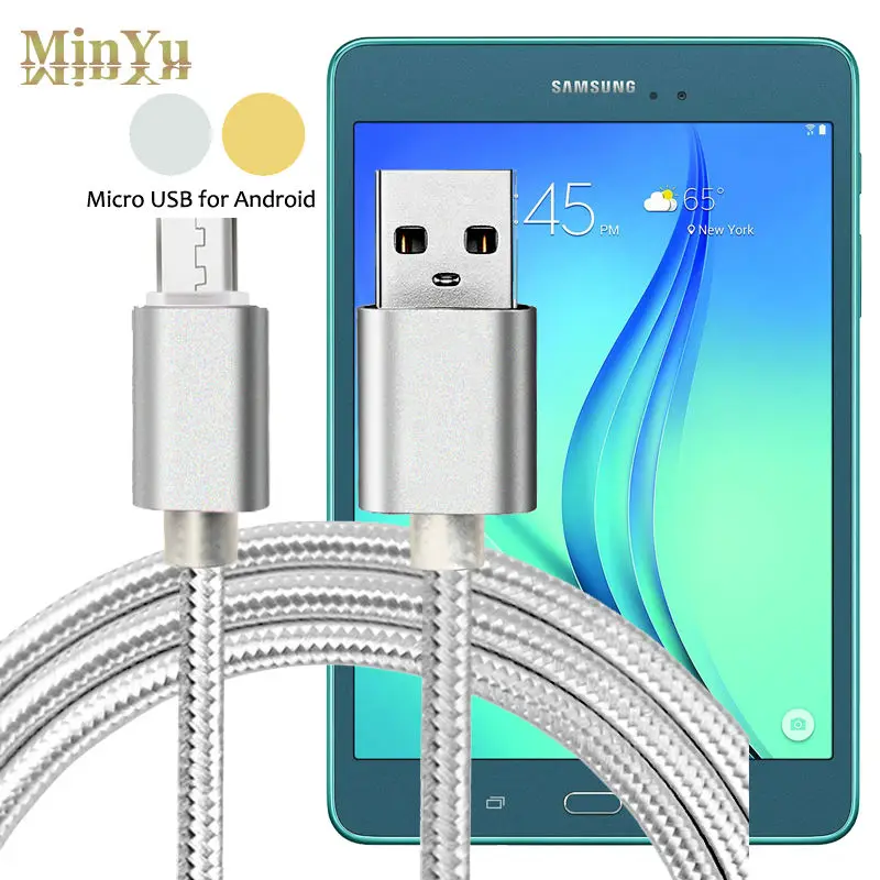 

Micro USB 2.0 Data Sync & Fast Charging Cable for Samsung Galaxy Tab S2 8.0 T710 T715 / 9.7 T810 T815 for Galaxy Tab E 9.6 T560