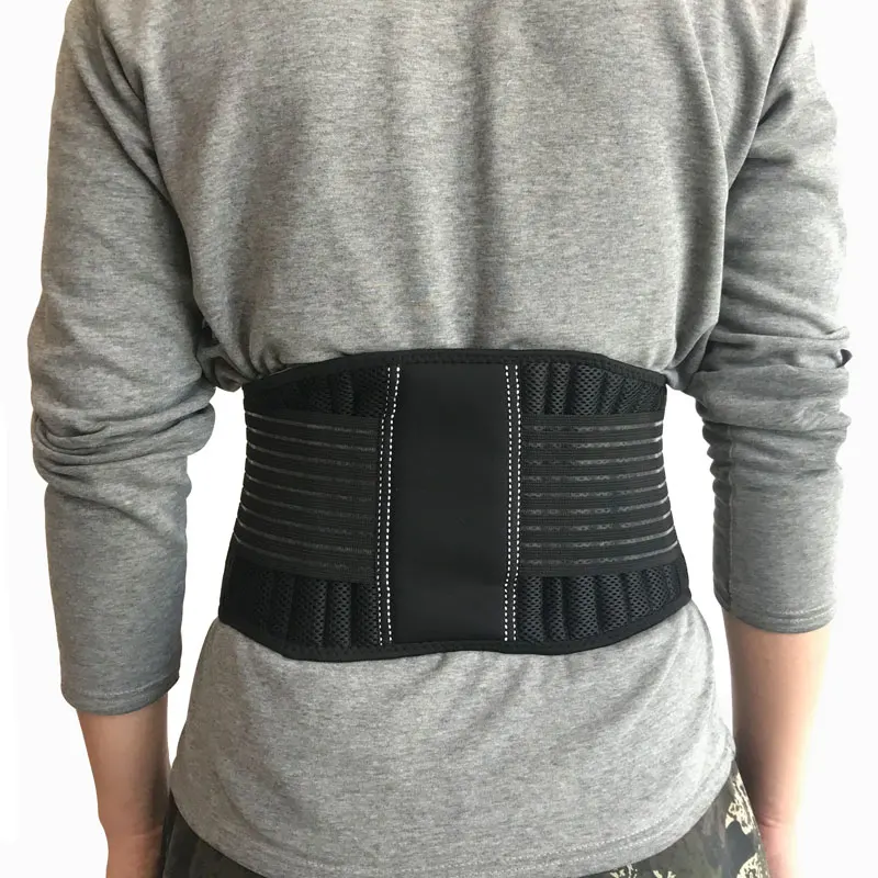 

Lumbar Back Support Belt Brace Strap Pain Relief Posture Corrector Waist Support Back Belt Waist Training Belt Sport Corset