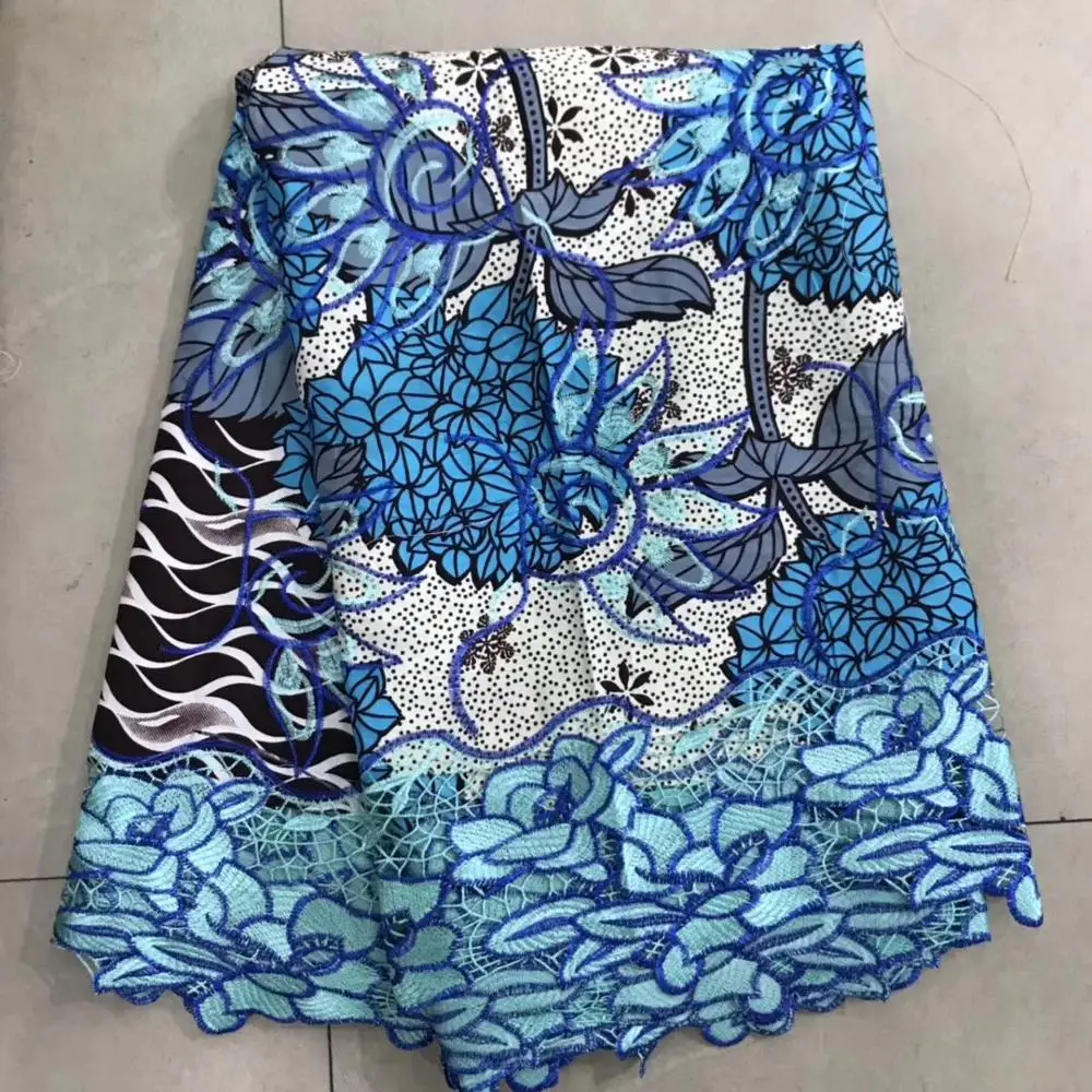 

Hot sell Beautiful African Wax Cord Lace for Women Dresses Latest African Lace 2018 High Quality Wax Guipure Lace Fabric