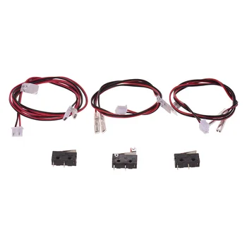 

3D Printer Parts End Stop Endstop Limit Switches Plug Control with 24AWG Cable 2 Pins Switch for Anet A8 Plus Desktop 3D Printer