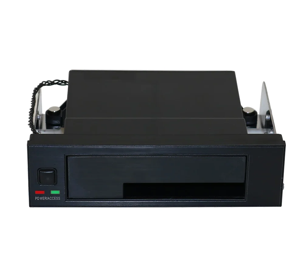 Internal Single Bay Mobile Rack Enclosure With LED Indicator Light Support Hot-swap For 2.5 3.5 Inch SATA HDD SSD Fit PC ssd enclosure hard drive enclosure hdd case enclosure