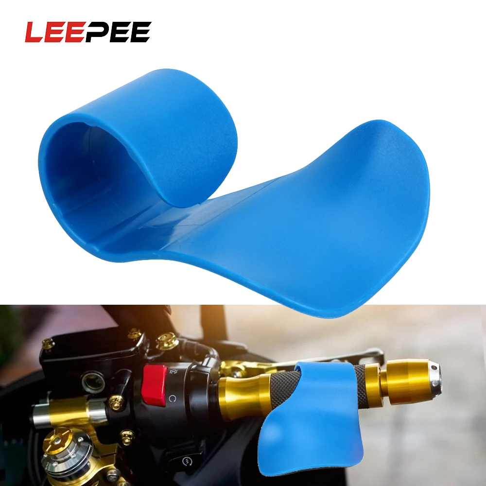 

LEEPEE Moto Handlebar Clip Motorcycle Throttle Clamp Refueling Aid Throttle Booster Long-distance Accelerator Tuning Parts