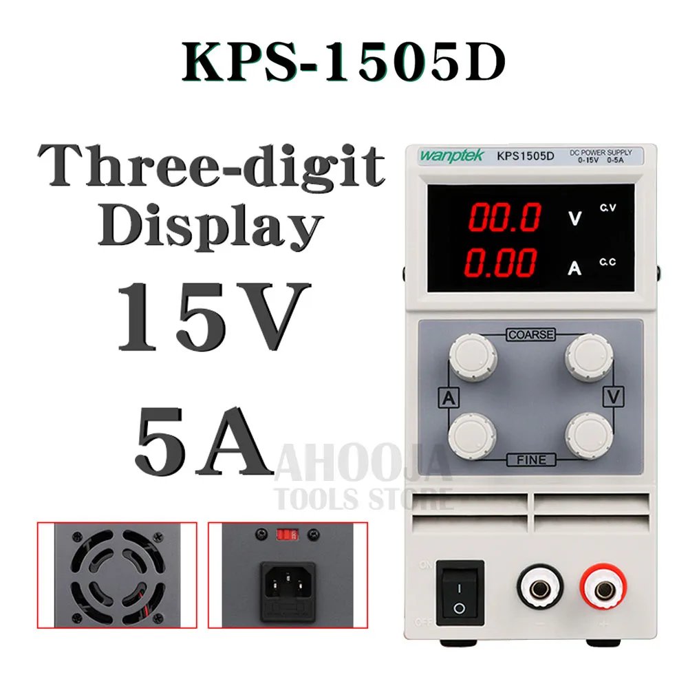 KPS1505D/DF Регулируемый Высокоточный двойной светодиодный выключатель питания