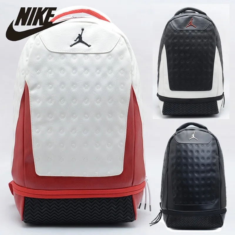 Nike Ari Jordan bolsa de senderismo de gran capacidad bolsa de entrenamiento bolsa de escuela de moda AJ11 - 1