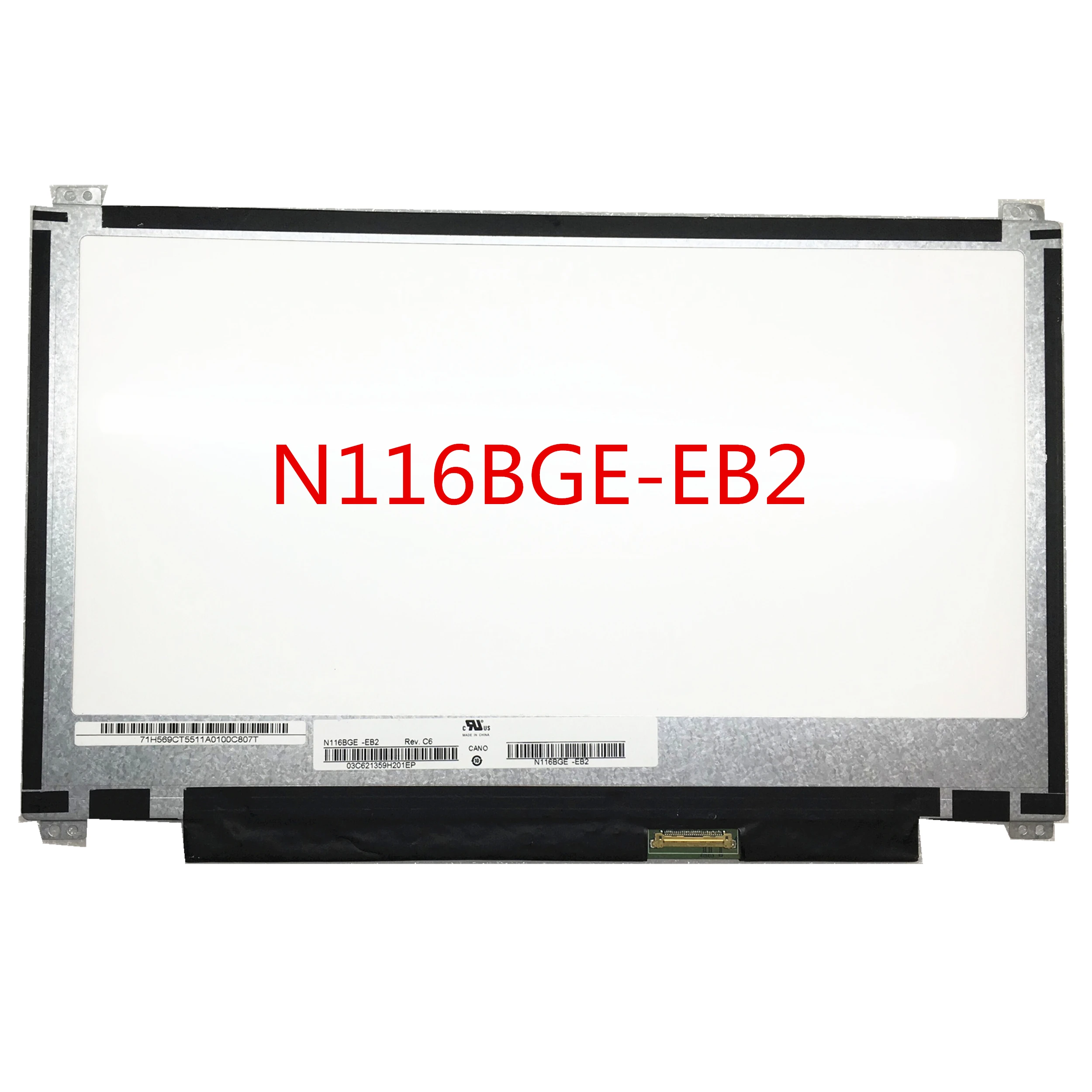 N116BGE-EB2 B116XTN02.3 B116XTN02.2 B116XTN01.0 для Asus X205 X205T X205TA EDP 30 контактов вверх и вниз винтовые отверстия