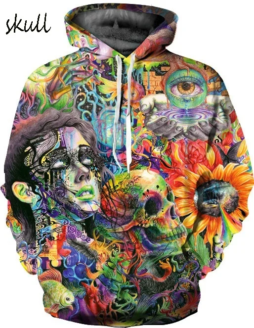 ZOGAA 2019 New Streetwear 3D Hoodie Gothic  Sweatshirt Men Leisure 6 Color Mens Hoodies 3D Goku Hoodie Plus Size S-5XL hoodie