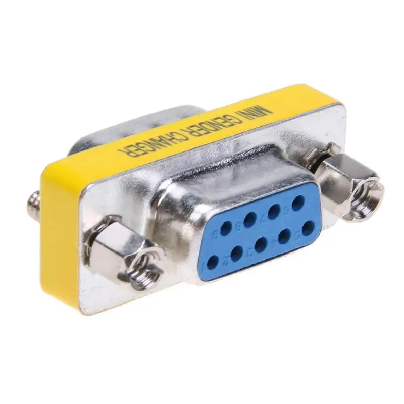 Alloyseed 9Pin DB9 Male to 9Pin DB9 Female Converter Adapter font b Cable b font Connector