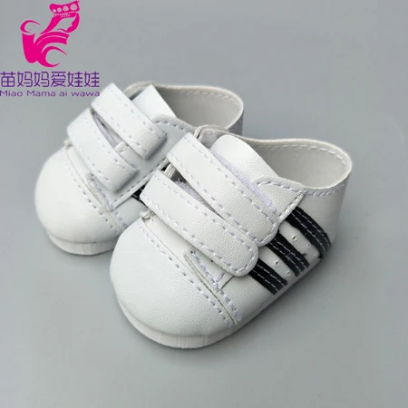 7.5cm doll boots for baby Doll Shoes sneackers fit For 18 inch Doll boots Toy mini shoes 12