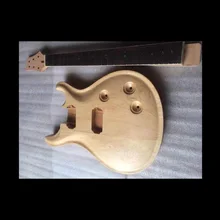 Высший сорт, незаконченная электрогитара, тело с шеей, одна гитара шеи и одна гитара тела