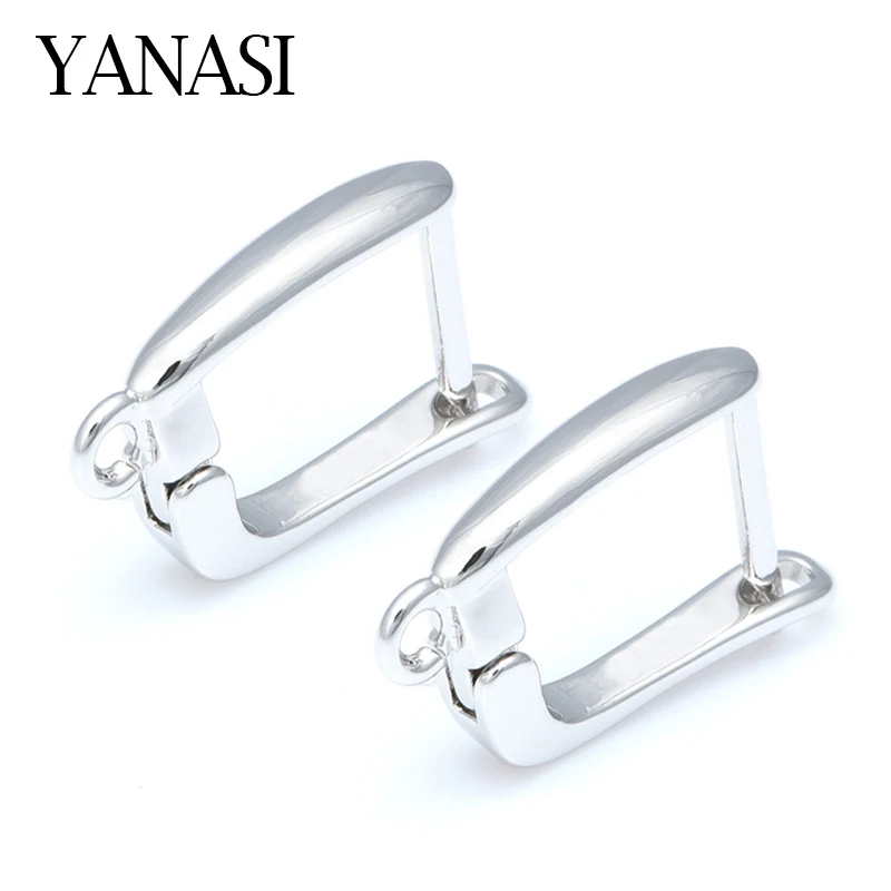 

DIY Jewelry Making Hoop Copper Earring Findings Gold Silver Rose Gold Black Accessories for Jewelry Wholesale