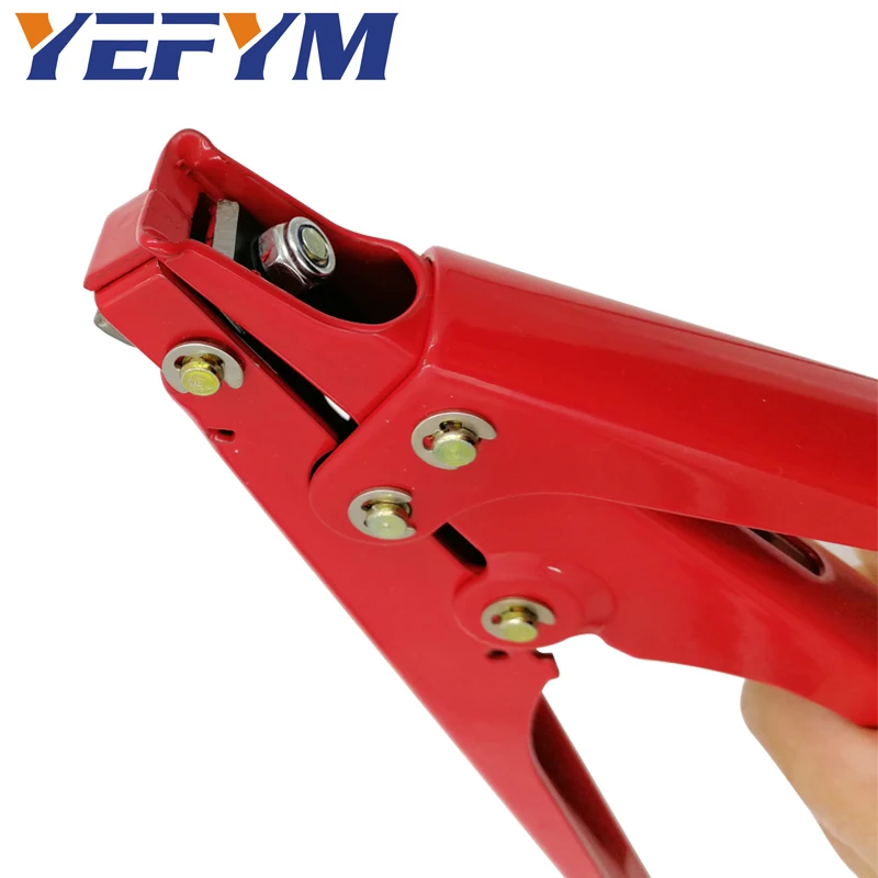 YEFYM HS-519 крепежные и режущие инструменты специально для кабельной стяжки пистолет для нейлоновой кабельной стяжки ширина: 2,4-9 мм ручные инструменты