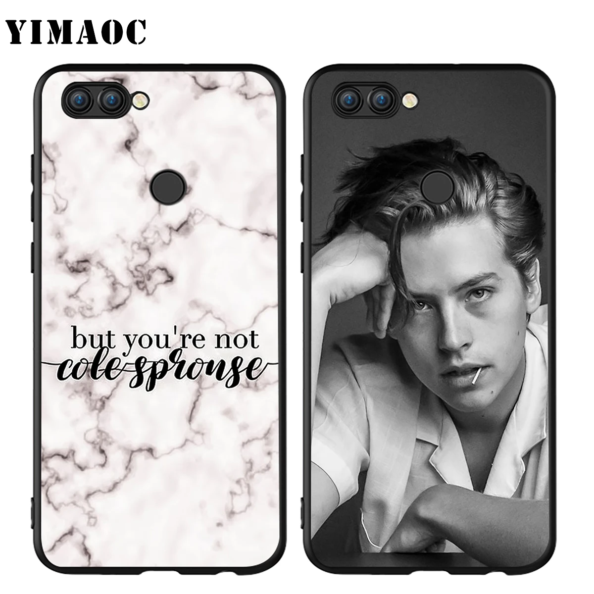 Чехол YIMAOC Cole Sprouse для Huawei Mate 10 P8 P9 P10 P20 P30 P Smart Lite Pro Mini 2017|Бамперы| |
