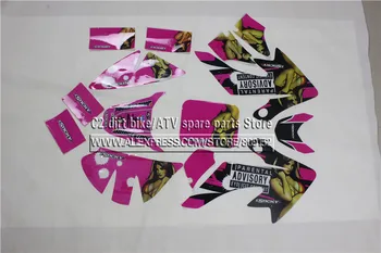 

Pink Colour 3M CRF50 dirt bike pit bike sticker/decals/Paster/graphic