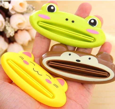 

Creative Fashion Cartoon Manual Toothpaste Extruder Cosmetic Washing Milk
