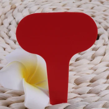 

100pcs Reusable Plastic Nursery T Shape Label Garden Seeds Flower Plant Maker