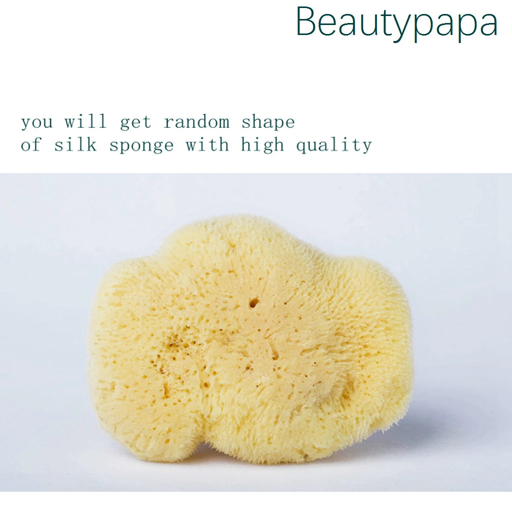 Натуральная губка Beautypapa для удаления макияжа средство шелковая морская