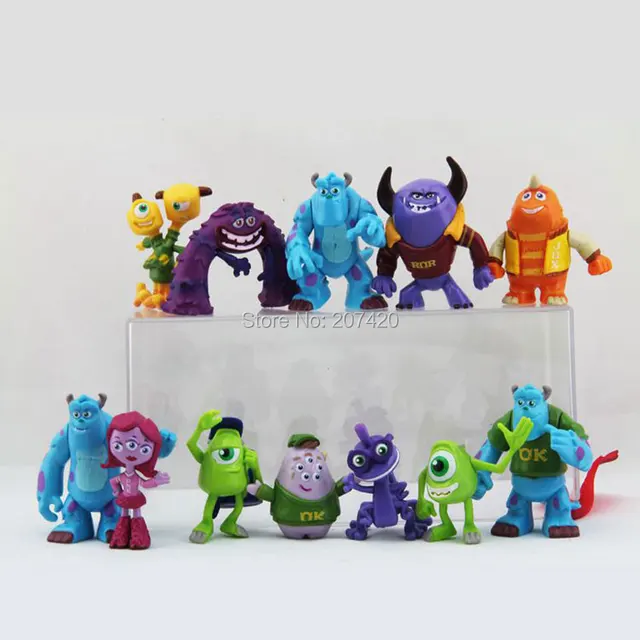 aliexpress com buy 12pcs set 3 5cm monsters inc monsters