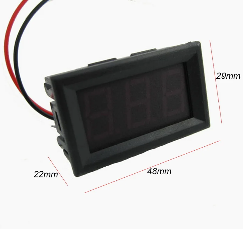 Urijk 1 шт. DC4.5V 30.0V цифровой метров Панель детектор Батарея тестер 0 56 &quotВольтметр