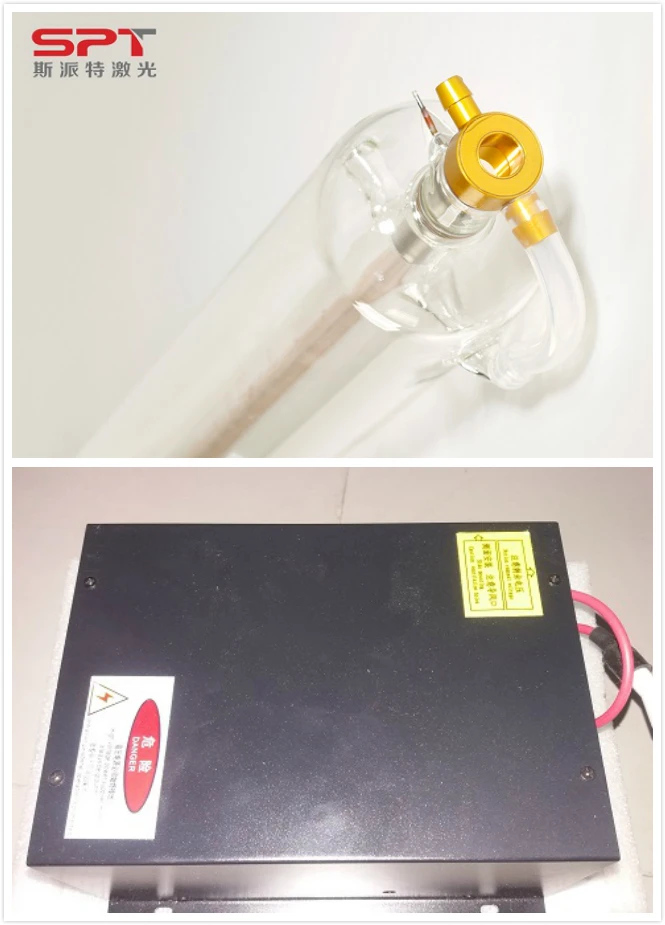 

50W CO2 Laser Power Supply With 50W Laser Tube For Co2 Laser Machine For Sale